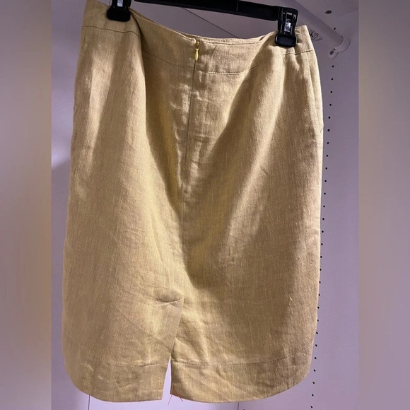 MERONA linen  blend Skirt - Picture 2 of 4